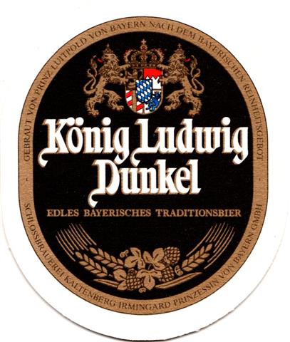 fürstenfeldbruck ffb-by könig ludwig II 4b (oval215-dunkel-edles) 